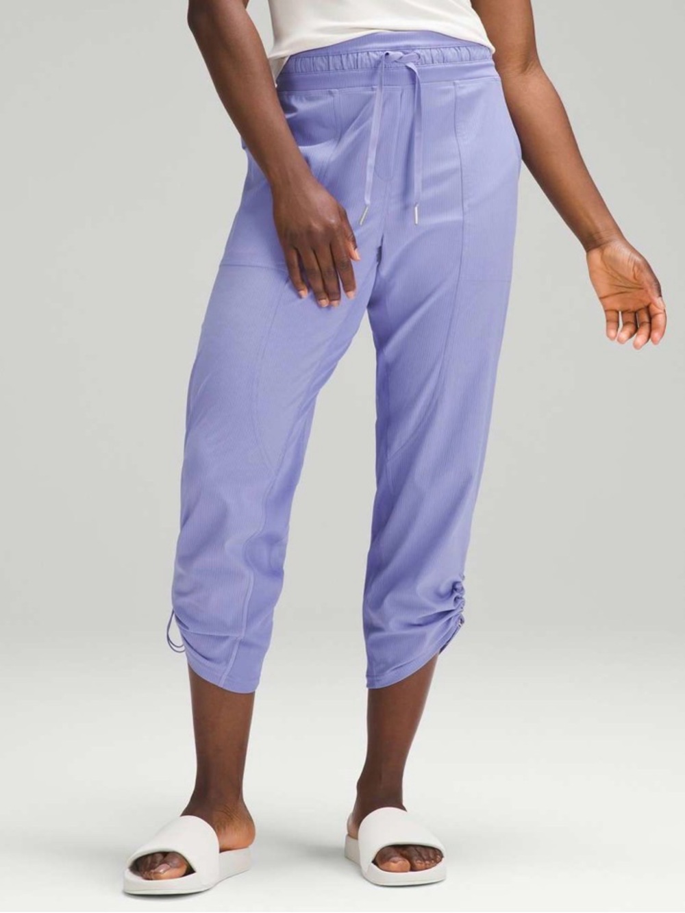 Lululemon Dance Studio Mid-Rise Cropped Pants Dark Lavender Size 4